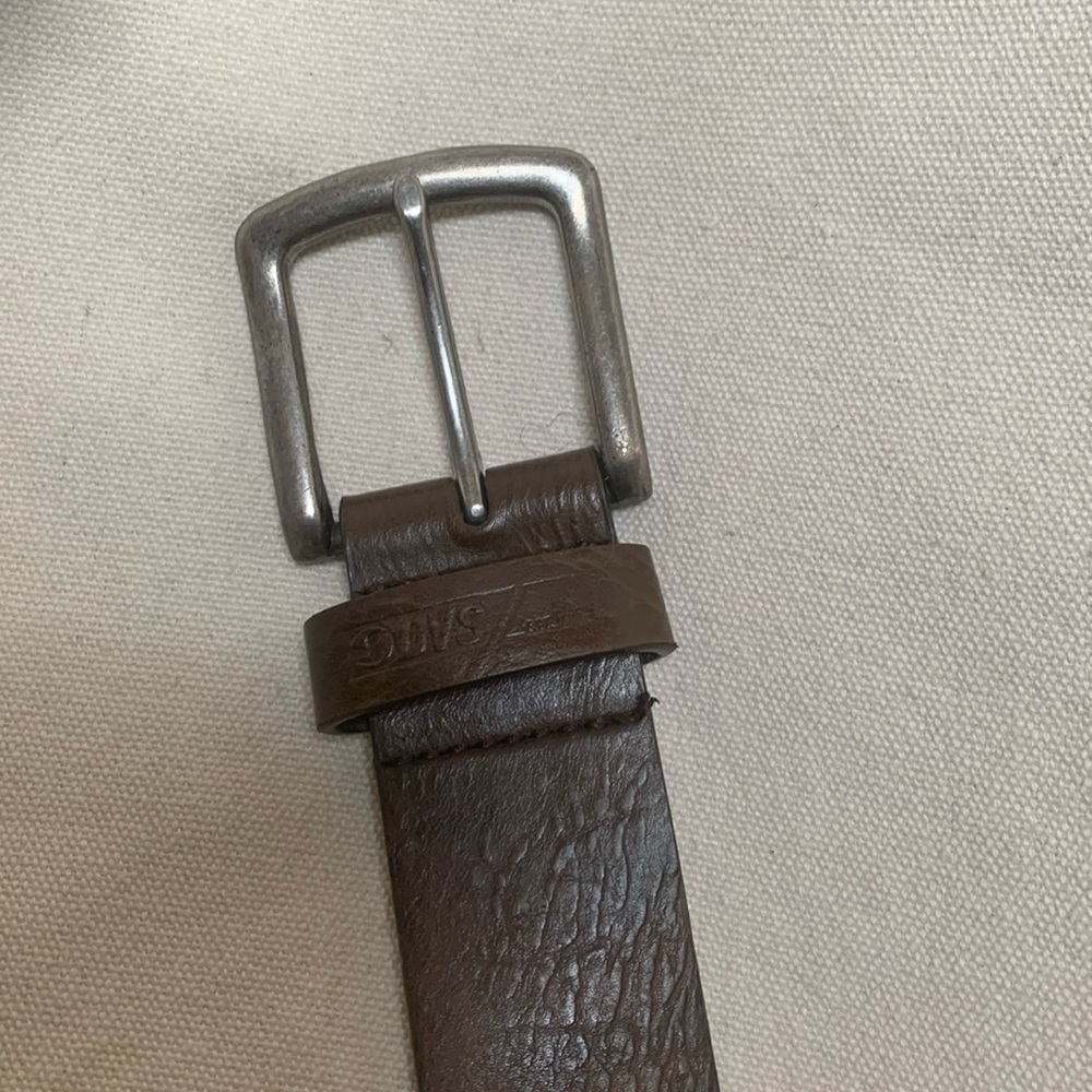 DVS Brown Leather Belt